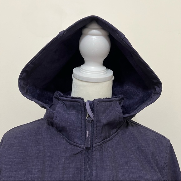 Free Country Purple Full Zip Front Jacket w/Hood - Picture 3 of 11